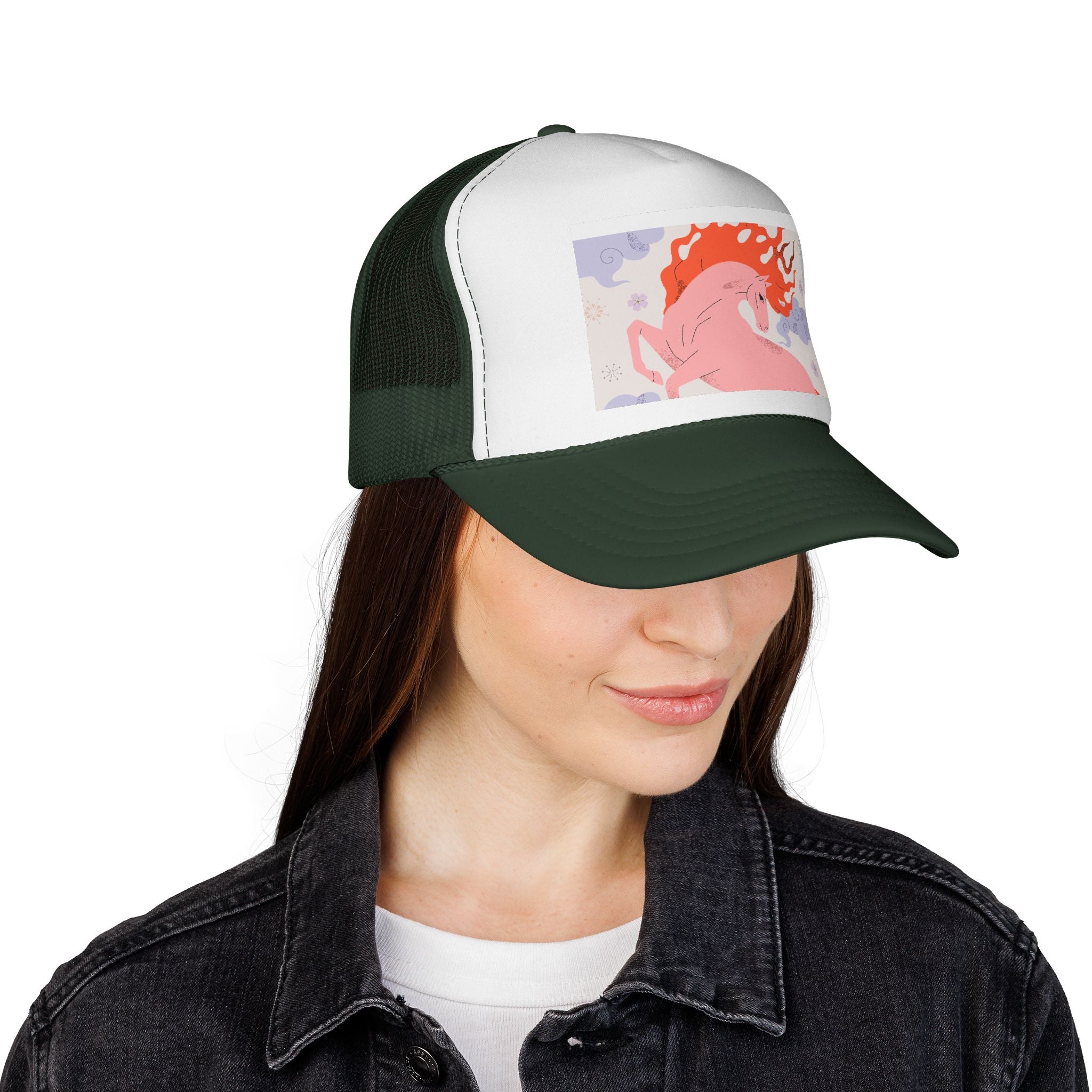 Fire Horse Trucker Hat