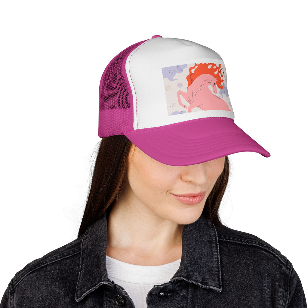 Fire Horse Trucker Hat